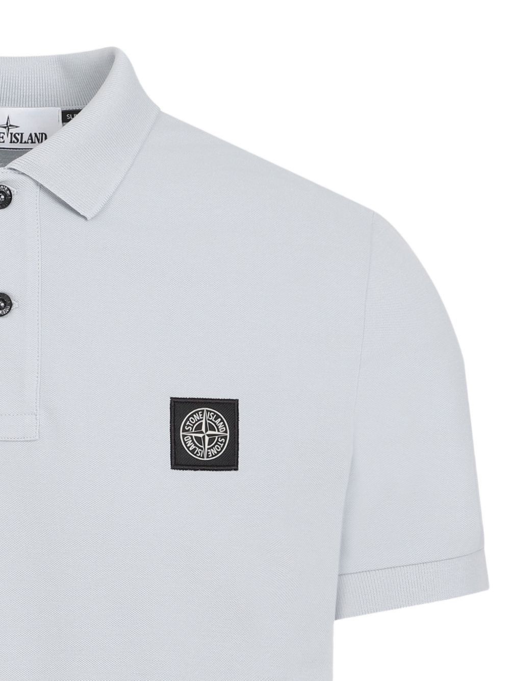 Stone Island LOGO COTTON POLO SHIRT Size US S / EU 44-46 / 1 - 2 Thumbnail