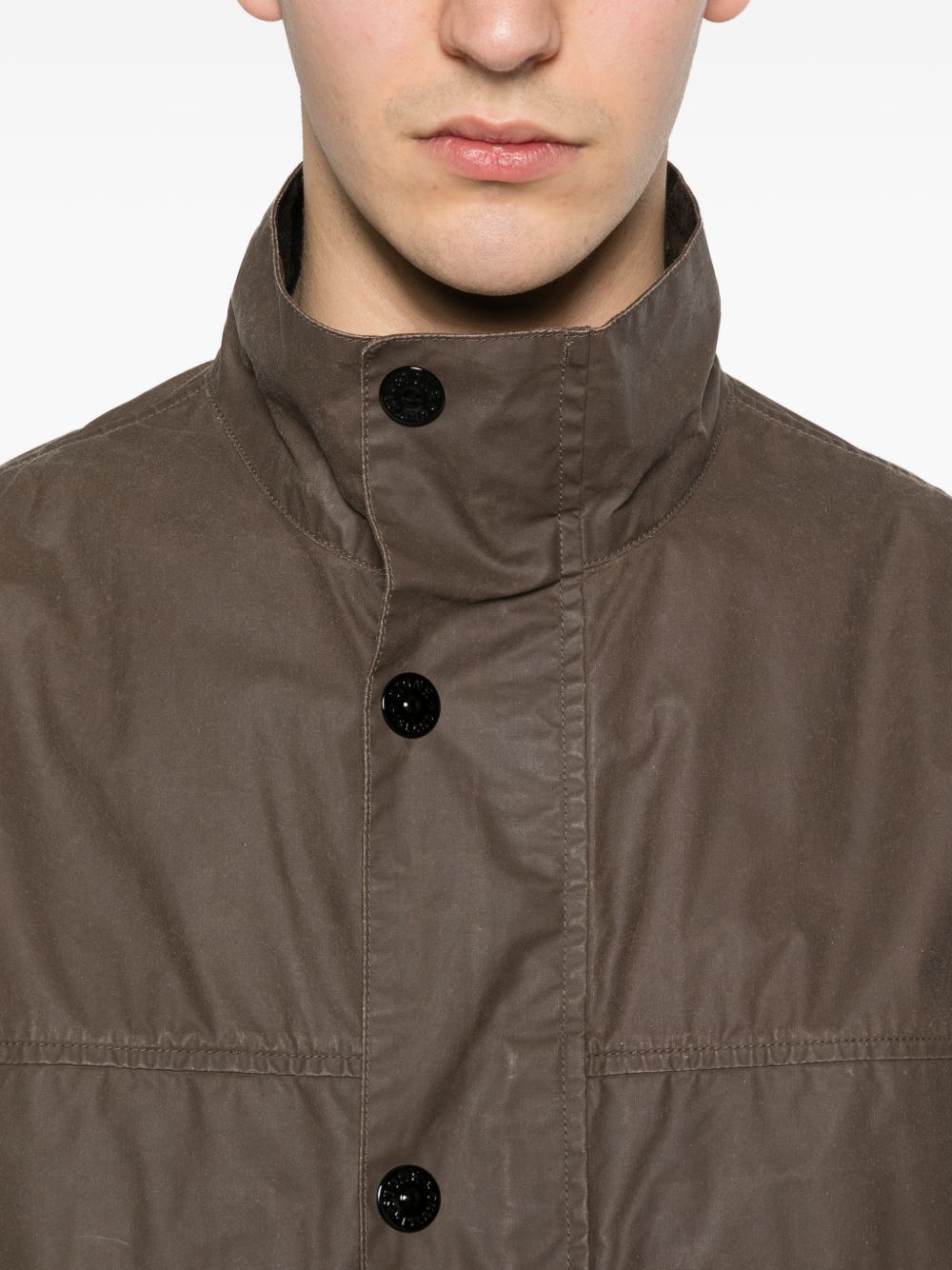 Stone Island COTTON BLEND JACKET Size US L / EU 52-54 / 3 - 3 Thumbnail