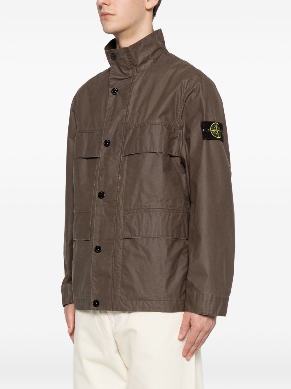 Stone Island COTTON BLEND JACKET Size US M / EU 48-50 / 2 - 4 Thumbnail