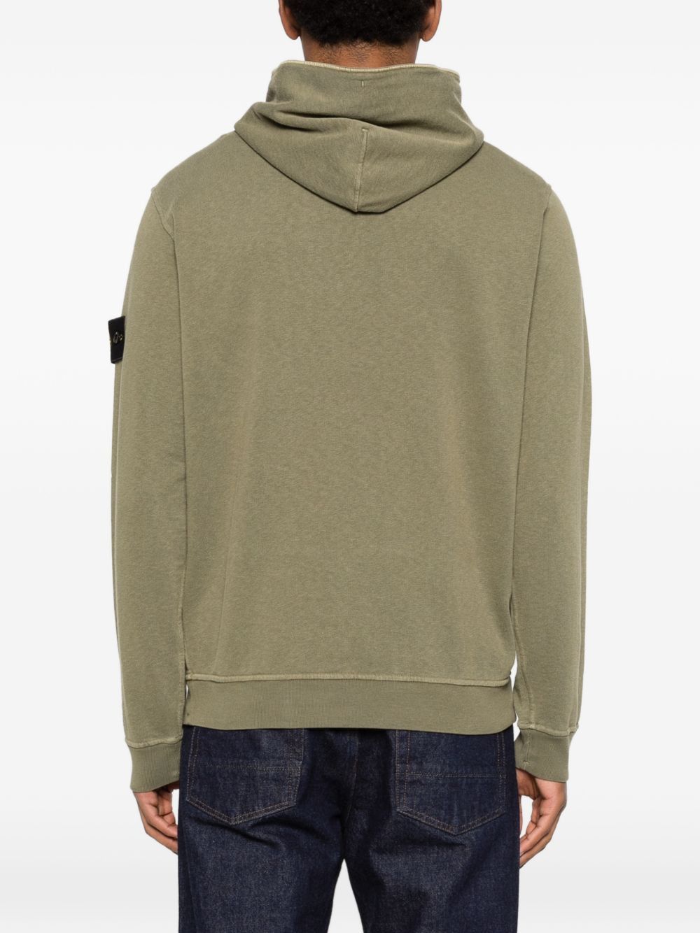Stone Island LOGO COTTON HOODIE Size US M / EU 48-50 / 2 - 4 Thumbnail