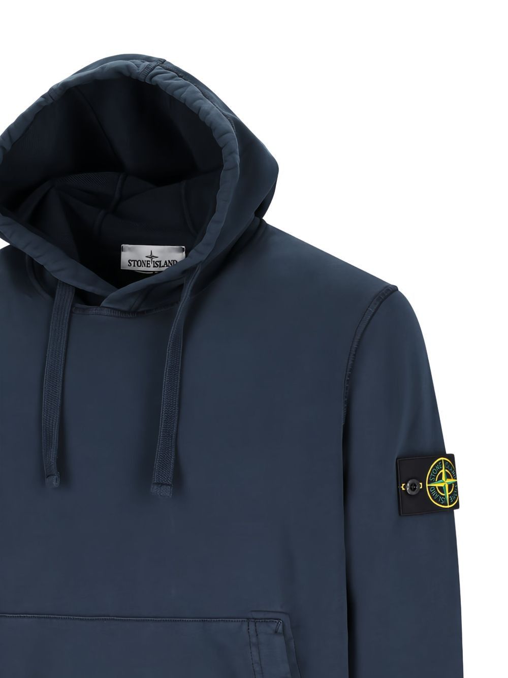 Stone Island LOGO COTTON HOODIE Size US S / EU 44-46 / 1 - 3 Thumbnail
