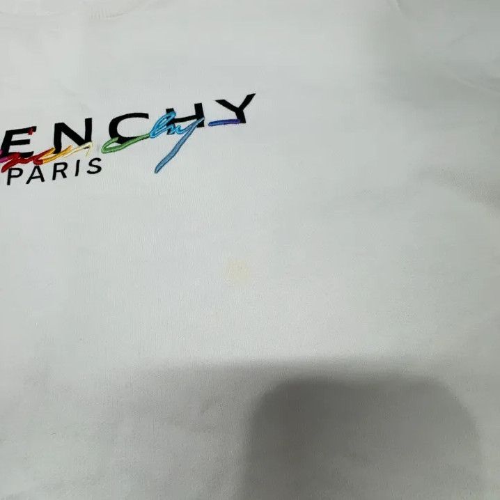 Givenchy Givenchy Logo Round Neck Long-Sleeve Men's Sweatshirt Size US XL / EU 56 / 4 - 11 Thumbnail