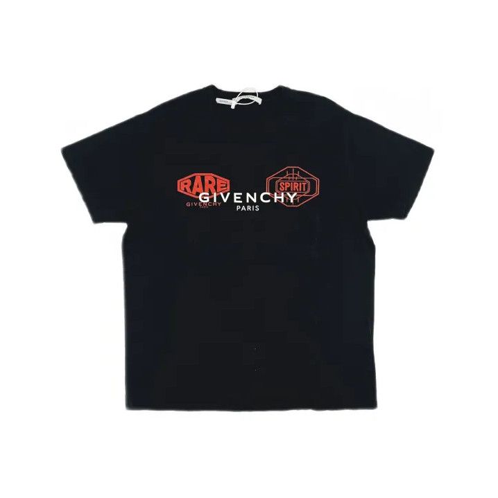 Givenchy Givenchy Men's Logo Print Short Sleeve T-shirt Size US L / EU 52-54 / 3 - 2 Thumbnail