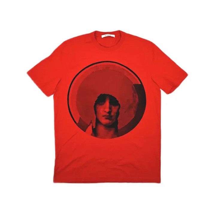 Givenchy Givenchy Red Graphic Short-Sleeve Unisex Shirt Size US S / EU 44-46 / 1 - 2 Thumbnail