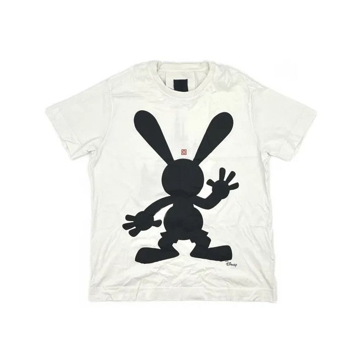 Givenchy Givenchy Disney SS22 Men's Rabbit Print T-Shirt Size US L / EU 52-54 / 3 - 2 Thumbnail
