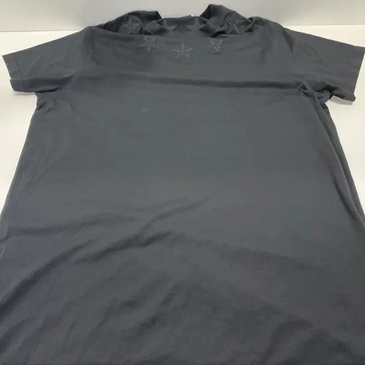 Givenchy GIVENCHY Men's Cotton Star Embroidery Short-Sleeve T-Shirt Size US XS / EU 42 / 0 - 7 Thumbnail