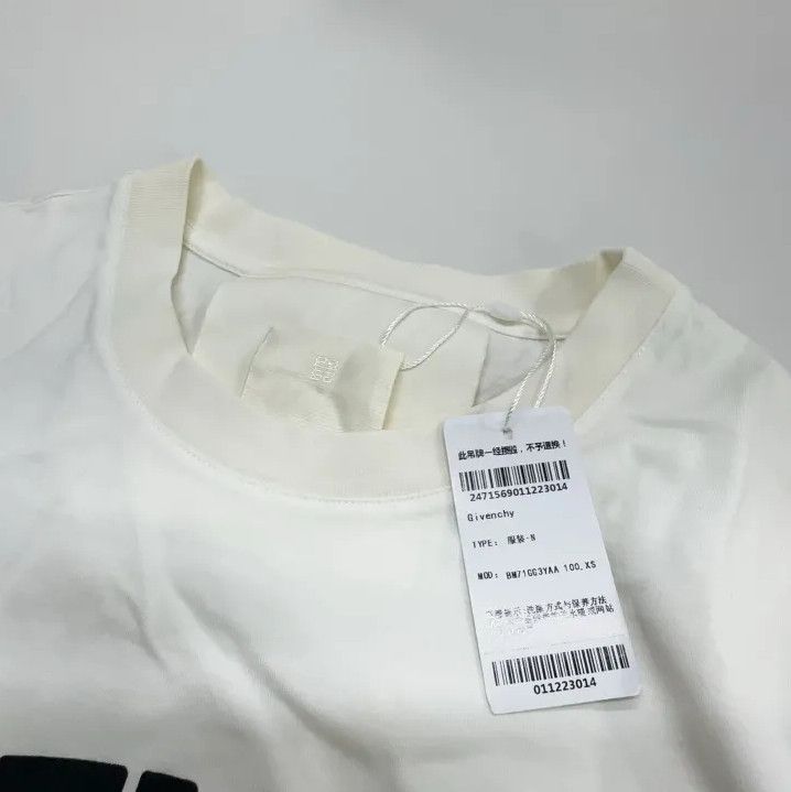 Givenchy Givenchy SS23 Casual Letter Print Long Sleeve T-Shirt Size US XS / EU 42 / 0 - 6 Thumbnail