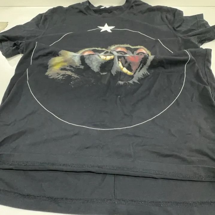 Givenchy Givenchy Roaring Double Monkey Print Short-Sleeve T-Shirt Size US L / EU 52-54 / 3 - 7 Thumbnail