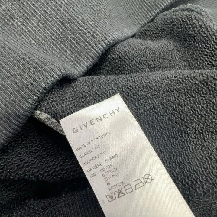 Givenchy Givenchy SS21 Metal Hole Distressed Crewneck Sweatshirt Size US L / EU 52-54 / 3 - 4 Thumbnail