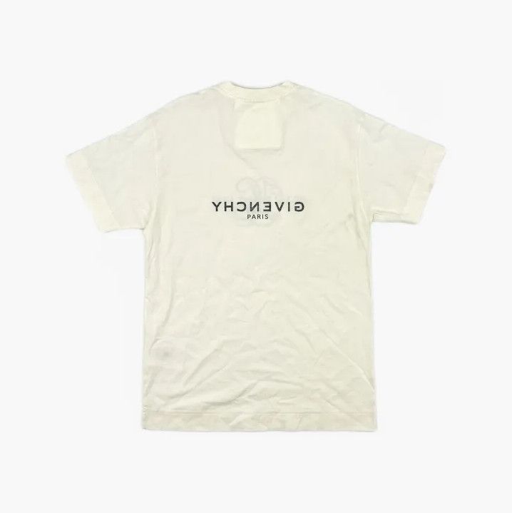 Givenchy Givenchy Reverse Logo Print Crewneck Short-Sleeve T-Shirt Size US XXS / EU 40 - 3 Thumbnail
