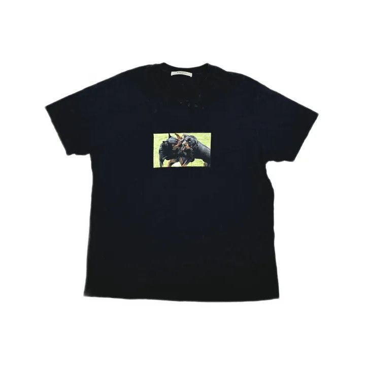 Givenchy Givenchy Men's Dog Print Short Sleeve T-Shirt Size US XL / EU 56 / 4 - 2 Thumbnail