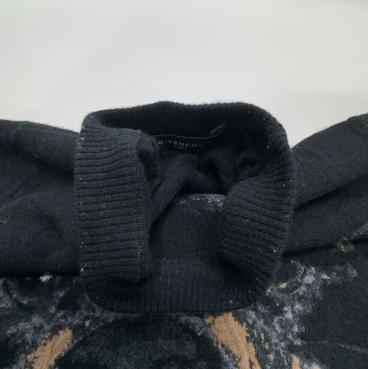 Givenchy Givenchy Doberman Intarsia Long-Sleeve Knit Sweater Size US XS / EU 42 / 0 - 8 Thumbnail