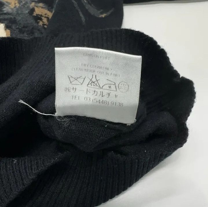 Givenchy Givenchy Doberman Intarsia Long-Sleeve Knit Sweater Size US XS / EU 42 / 0 - 6 Thumbnail