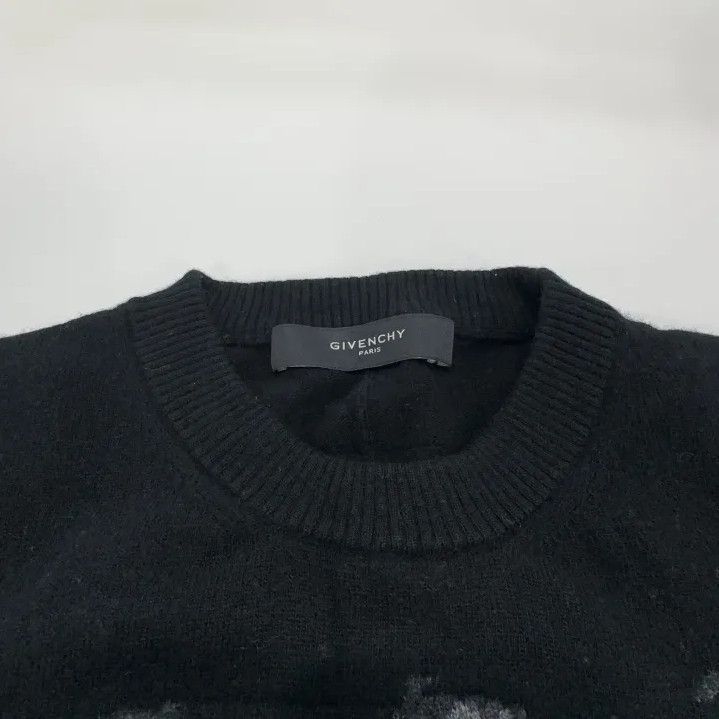 Givenchy Givenchy Doberman Intarsia Long-Sleeve Knit Sweater Size US XS / EU 42 / 0 - 9 Thumbnail
