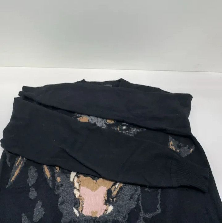 Givenchy Givenchy Doberman Intarsia Long-Sleeve Knit Sweater Size US XS / EU 42 / 0 - 10 Thumbnail