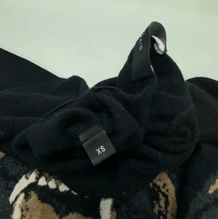 Givenchy Givenchy Doberman Intarsia Long-Sleeve Knit Sweater Size US XS / EU 42 / 0 - 7 Thumbnail