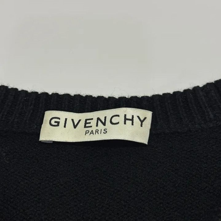 Givenchy Givenchy Men's Letter Logo Intarsia Knit Sweater Size US L / EU 52-54 / 3 - 4 Thumbnail