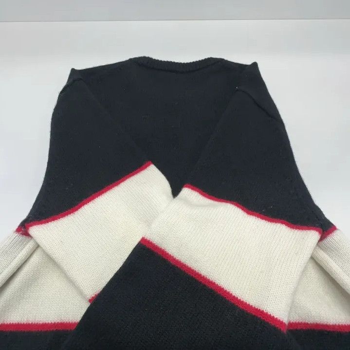 Givenchy Givenchy Men's Letter Logo Intarsia Knit Sweater Size US L / EU 52-54 / 3 - 7 Thumbnail