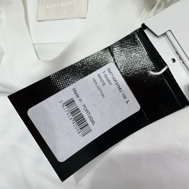 Givenchy Givenchy Boxy Fit Flowers Logo Long Sleeve T-Shirt Size US L / EU 52-54 / 3 - 5 Thumbnail