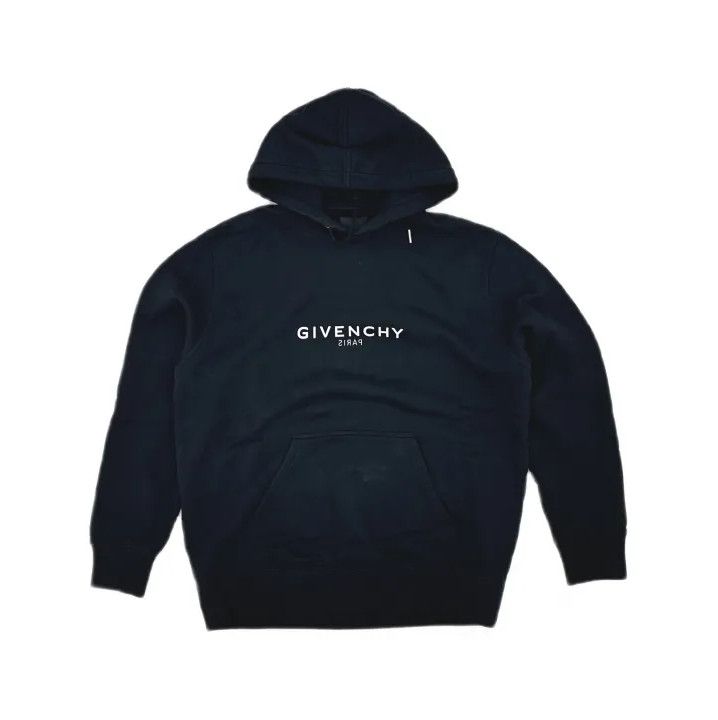 Givenchy Givenchy SS22 Logo Print Black Long-Sleeve Hoodie Size US M / EU 48-50 / 2 - 2 Thumbnail