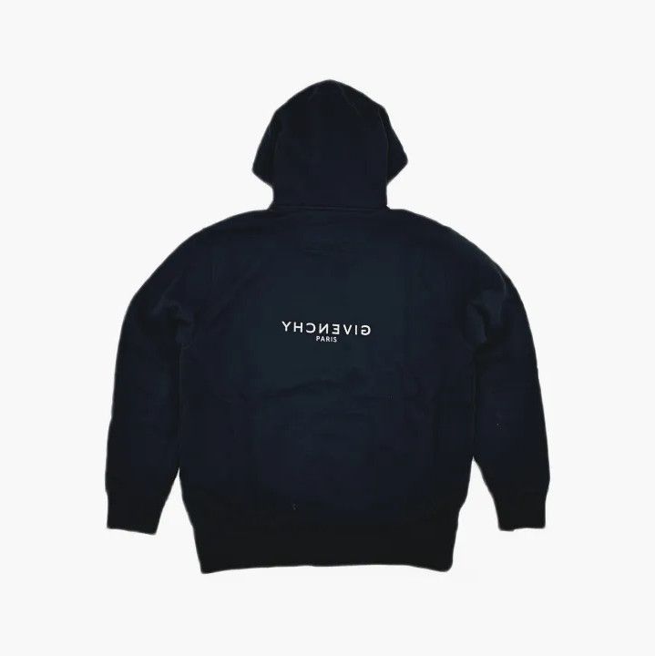 Givenchy Givenchy SS22 Logo Print Black Long-Sleeve Hoodie Size US M / EU 48-50 / 2 - 3 Thumbnail