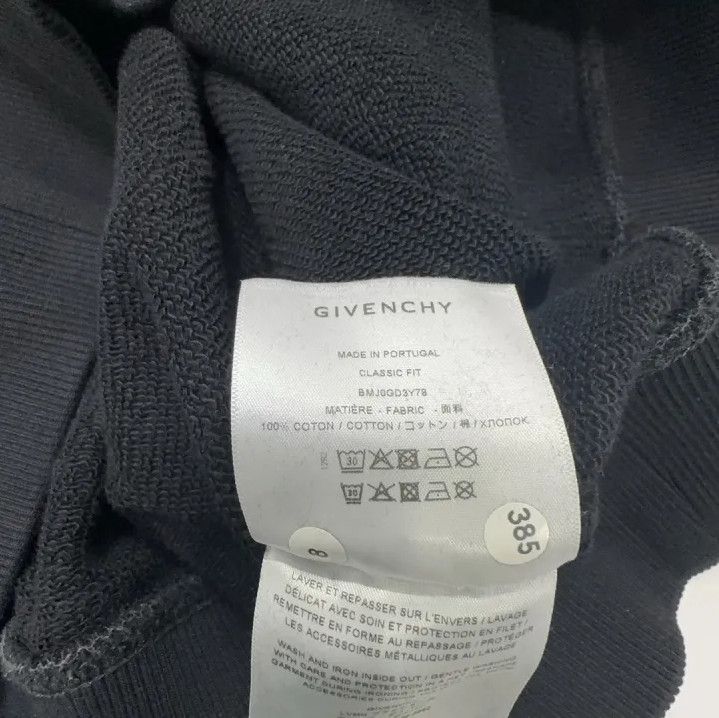 Givenchy Givenchy SS22 Logo Print Black Long-Sleeve Hoodie Size US M / EU 48-50 / 2 - 4 Thumbnail