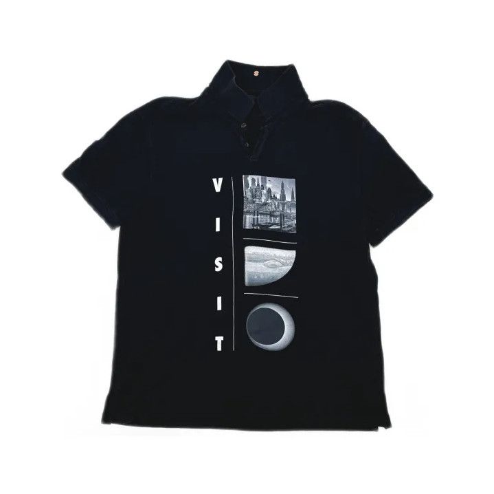 Givenchy Givenchy Casual Printed Short-Sleeve Polo Size US L / EU 52-54 / 3 - 2 Thumbnail