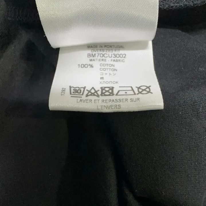 Givenchy Givenchy Solid Cracked Logo Crew Neck Short-Sleeve T-Shirt Size US XXS / EU 40 - 7 Thumbnail