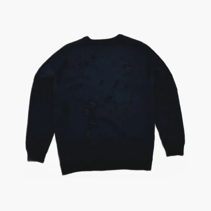 Givenchy Givenchy Paris Distressed Crewneck Long-Sleeve Sweater Size US XS / EU 42 / 0 - 3 Thumbnail