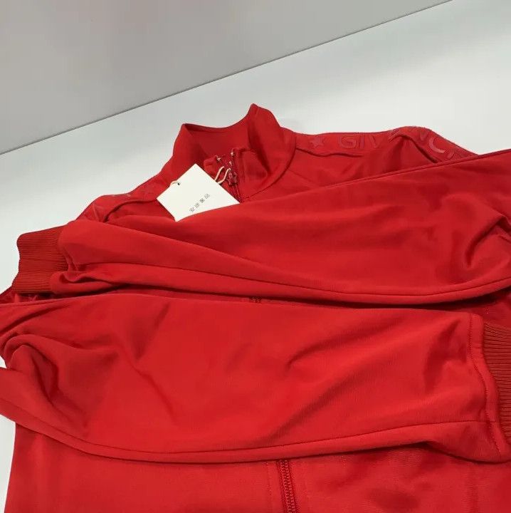 Givenchy Givenchy Red Letter Logo Long Sleeve Jacket Size US M / EU 48-50 / 2 - 12 Thumbnail