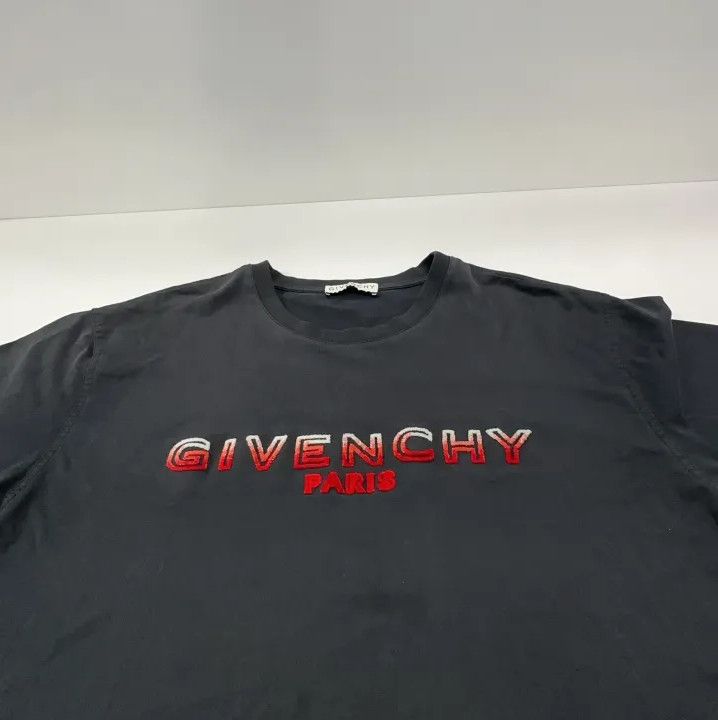 Givenchy Givenchy Gradient Logo Cotton Short-Sleeve T-Shirt Size US XL / EU 56 / 4 - 10 Thumbnail