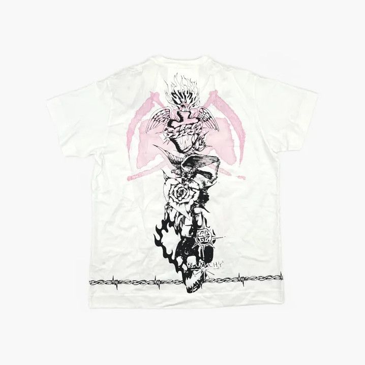 Givenchy Givenchy FW21 Gothic Print Loose Short-Sleeve T-Shirt Size US S / EU 44-46 / 1 - 3 Thumbnail