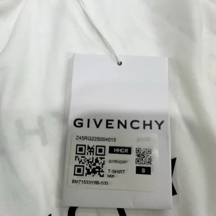 Givenchy Givenchy Logo Print Round Neck Loose Short Sleeve T-Shirt Size US S / EU 44-46 / 1 - 6 Thumbnail
