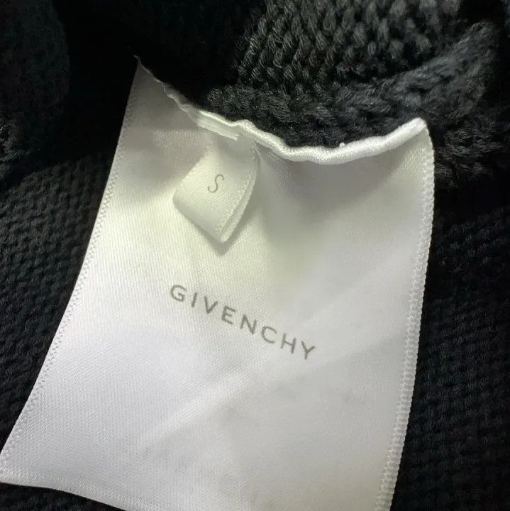 Givenchy Givenchy SS21 Logo Intarsia Knit Crewneck Sweater Size US S / EU 44-46 / 1 - 5 Thumbnail