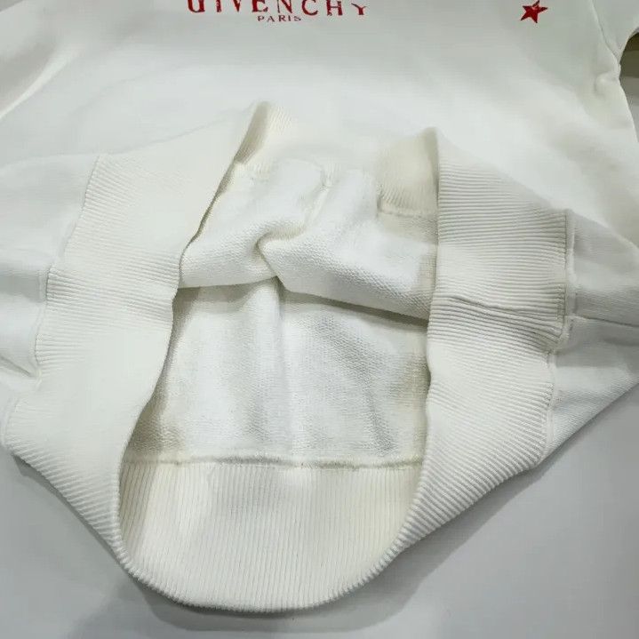 Givenchy Givenchy Letter Print Hooded Long-Sleeve Sweatshirt Size US XS / EU 42 / 0 - 9 Thumbnail