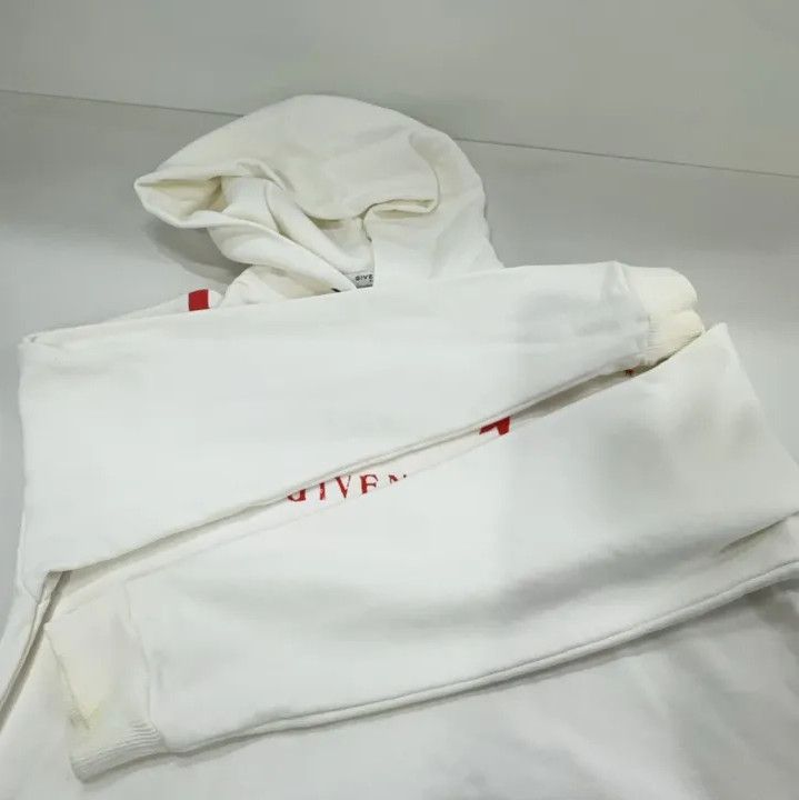 Givenchy Givenchy Letter Print Hooded Long-Sleeve Sweatshirt Size US XS / EU 42 / 0 - 11 Thumbnail