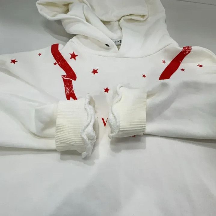 Givenchy Givenchy Letter Print Hooded Long-Sleeve Sweatshirt Size US XS / EU 42 / 0 - 10 Thumbnail