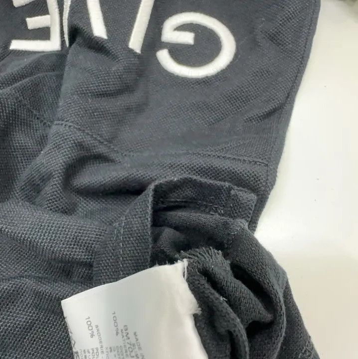 Givenchy Givenchy Inverted Letter Embroidered Cotton Polo Shirt Size US XS / EU 42 / 0 - 5 Thumbnail