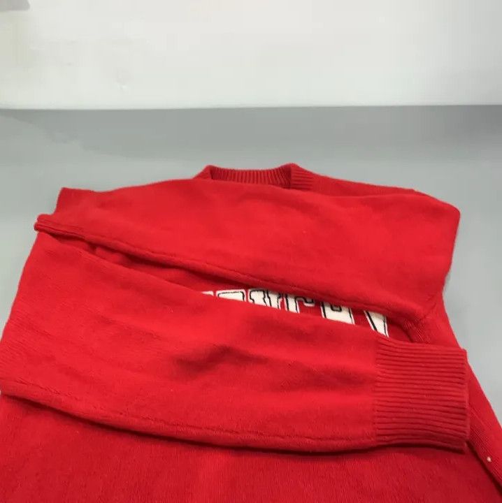 Givenchy Givenchy FW22 Logo Embroidery Crewneck Sweater Size US S / EU 44-46 / 1 - 9 Thumbnail
