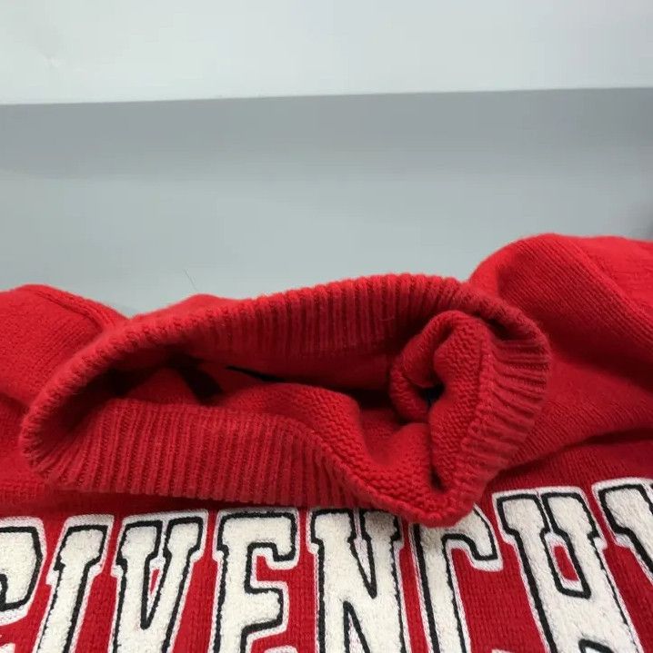 Givenchy Givenchy FW22 Logo Embroidery Crewneck Sweater Size US S / EU 44-46 / 1 - 7 Thumbnail