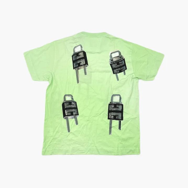 Givenchy Givenchy Lock Pattern Men's SS23 Short Sleeve T-Shirt Size US XL / EU 56 / 4 - 3 Thumbnail
