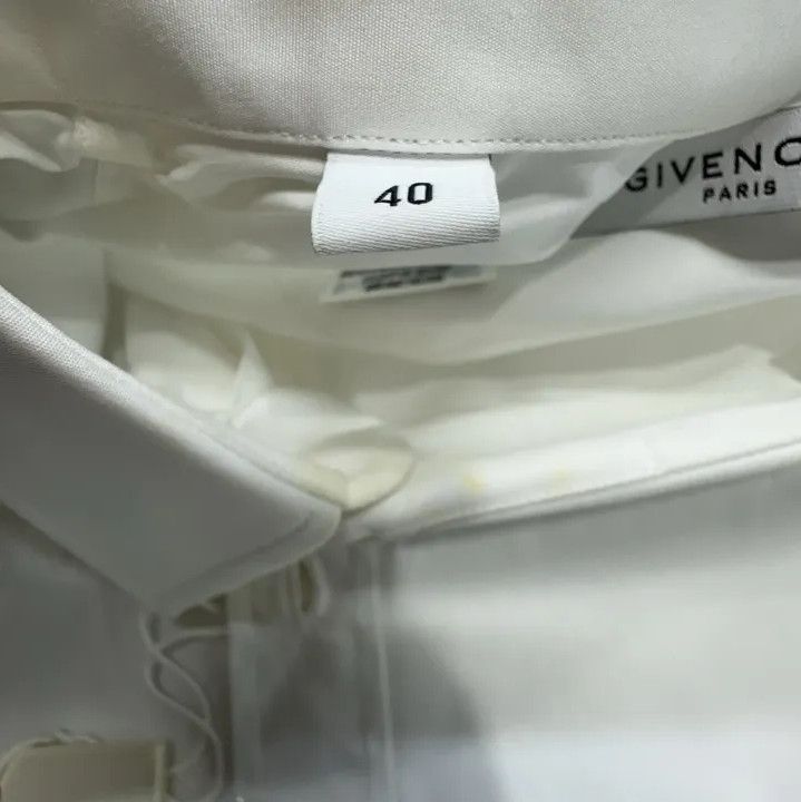 Givenchy Givenchy Classic Logo Embroidery Long-Sleeve Shirt Size US M / EU 48-50 / 2 - 7 Thumbnail