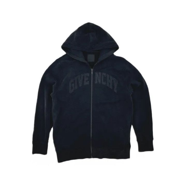 Givenchy Givenchy Logo Hooded Zip Long-Sleeve Jacket Size US M / EU 48-50 / 2 - 2 Thumbnail