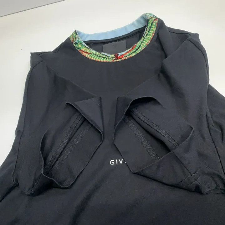Givenchy Givenchy SS22 Men's Knit Crewneck Short-Sleeve T-Shirt Size US L / EU 52-54 / 3 - 9 Thumbnail