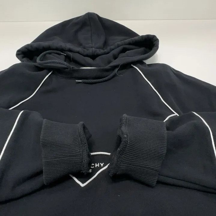 Givenchy Givenchy Line-Embellished Men's Pullover Hoodie Size US M / EU 48-50 / 2 - 10 Thumbnail
