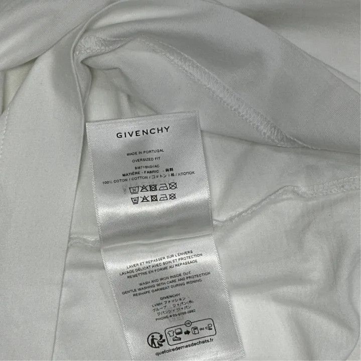 Givenchy Givenchy FW22 Letter Print Crew Neck T-Shirt Size US XS / EU 42 / 0 - 4 Thumbnail