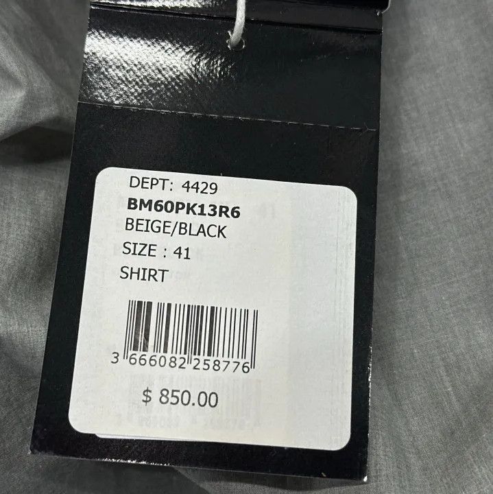 Givenchy Givenchy SS21 Zip Printed Short Sleeve Shirt Size US L / EU 52-54 / 3 - 7 Thumbnail