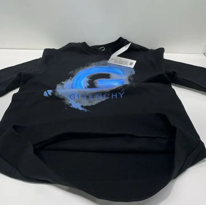 Givenchy Givenchy Men's Solid Crewneck Letter Print Sweatshirt Size US M / EU 48-50 / 2 - 8 Thumbnail