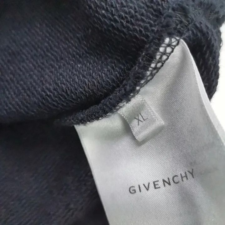 Givenchy Givenchy Logo Round Neck Long Sleeve Sweatshirt Size US XL / EU 56 / 4 - 4 Thumbnail