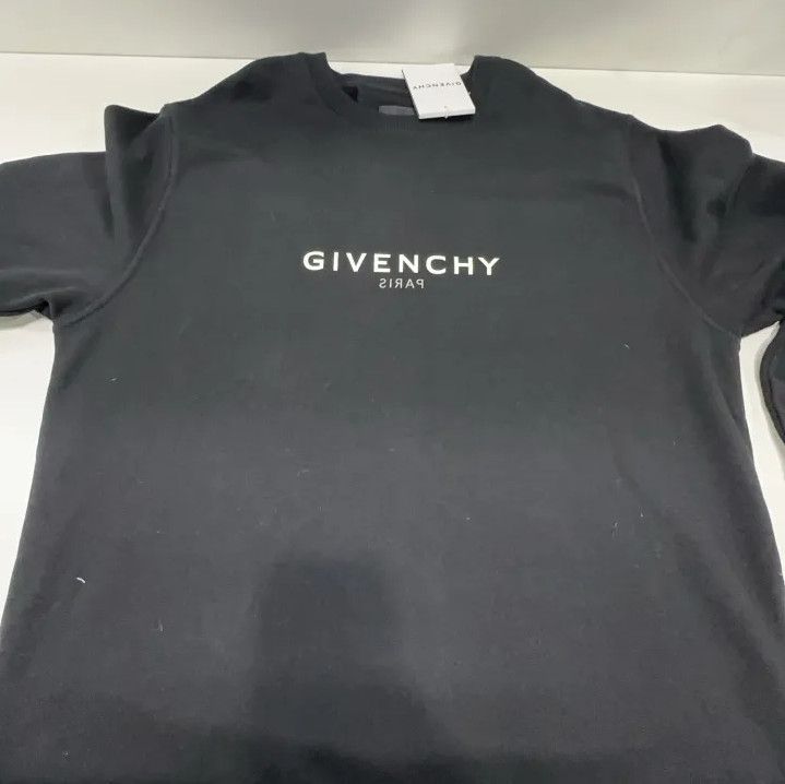 Givenchy Givenchy Men's Logo Print Crewneck Sweatshirt Size US L / EU 52-54 / 3 - 9 Thumbnail